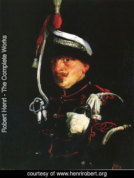 Robert Henri - Dutch Soldier