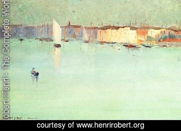Robert Henri - Early Morning  Venice