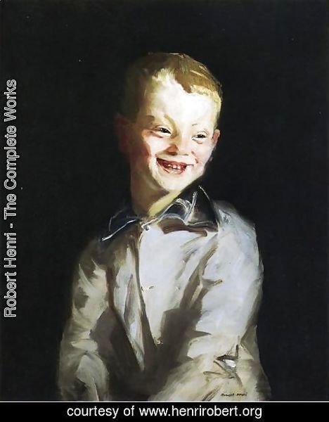 Robert Henri - The Laughing Boy Aka Jobie