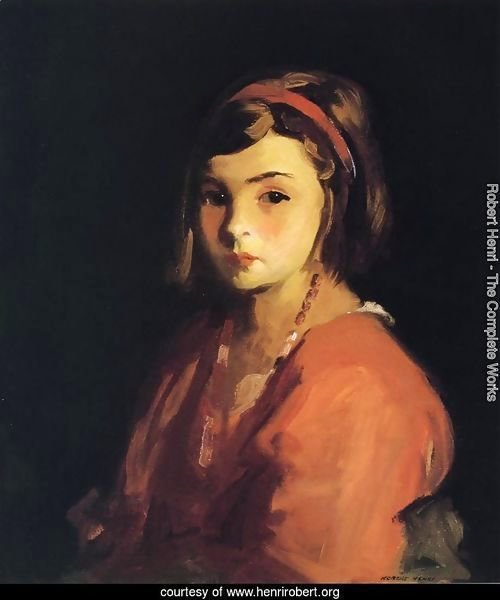 Little Girl in Red (Agnes in Red)