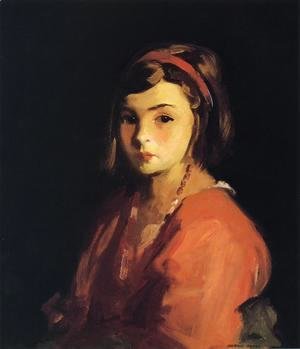 Little Girl in Red (Agnes in Red)