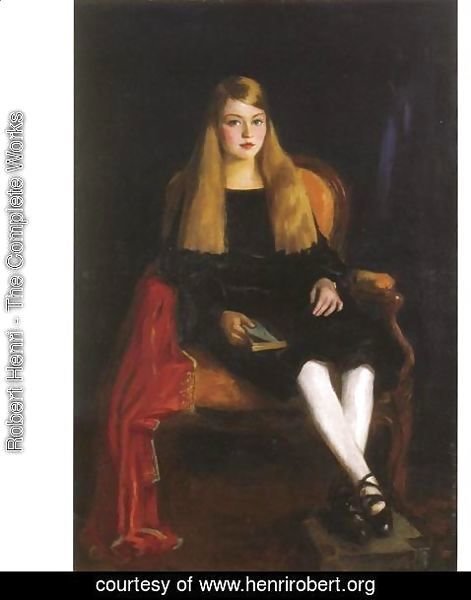 Robert Henri - Portrait of Anne M. Tucker