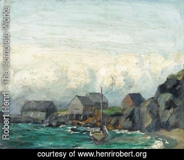 Robert Henri - Maine Harbor