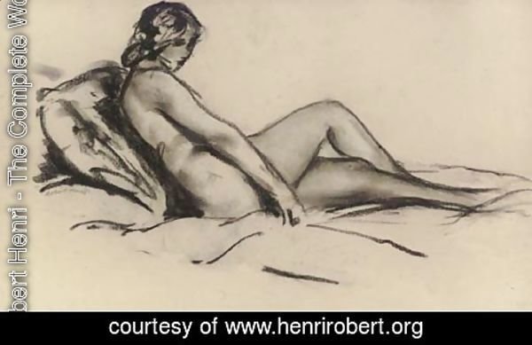 Robert Henri - Reclining Nude