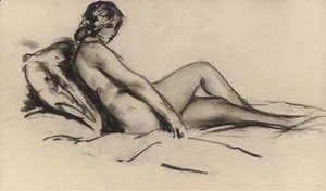 Robert Henri - Reclining Nude