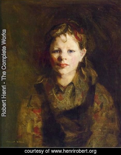 Robert Henri - Little Dutch Girl