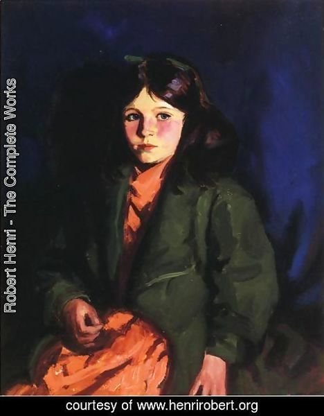 Robert Henri - Portrait Of Mary Patten