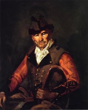 Robert Henri - Segovia Man In Fur Trimmed Hat