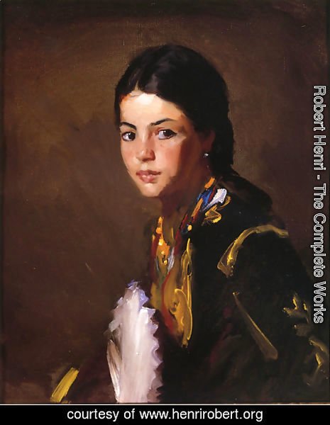 Robert Henri - Segovian Girl