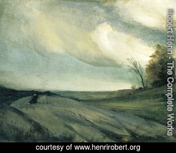 Robert Henri - The March Wind